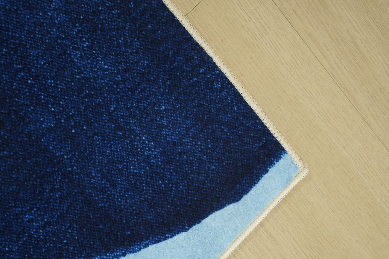 Tapis 'Velenna' 160x230 cm - Bleu