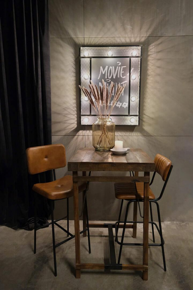 Table de café 'Calcutta' - Bois