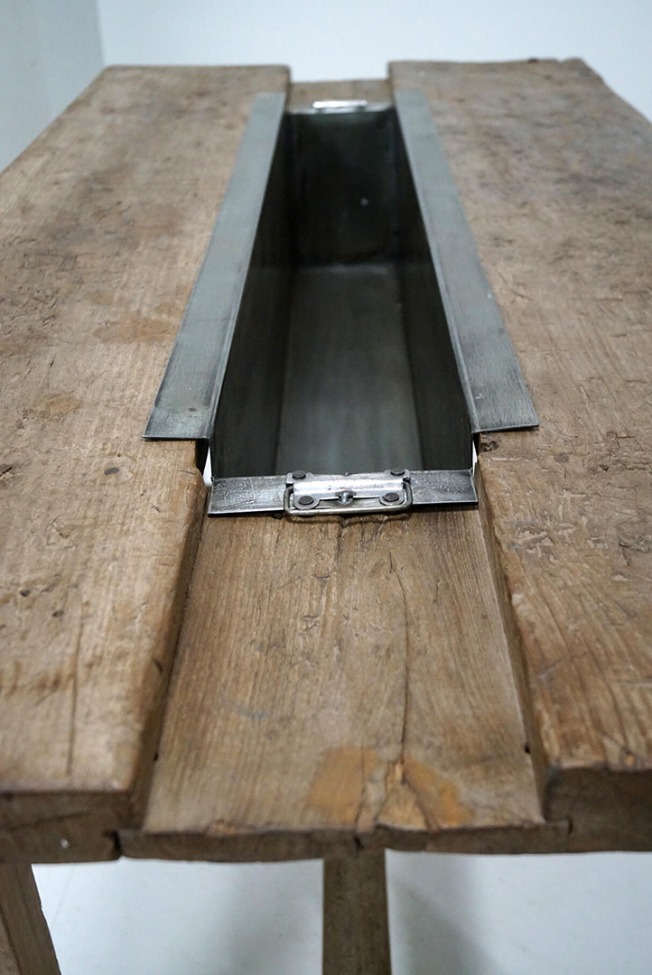 Table à manger Vintage 153x76cm - Bois