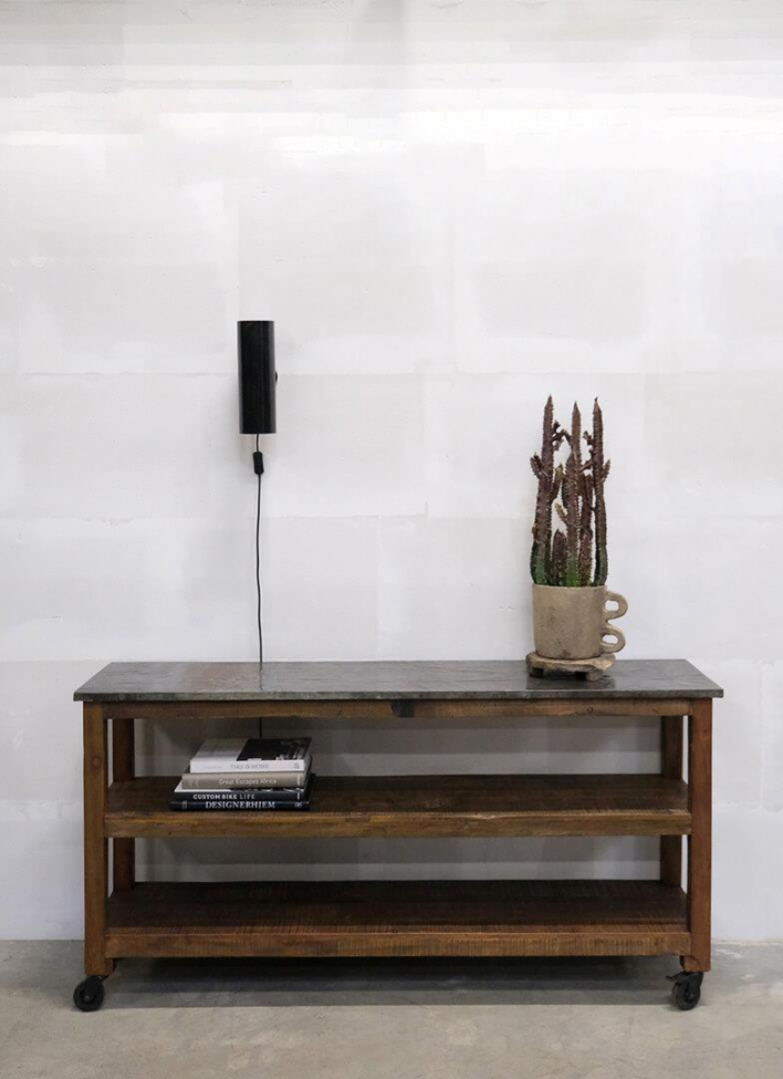 Table console 'Chaggna' - Métal