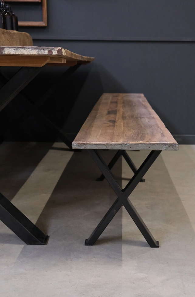 Banc 'Poovar' - Bois