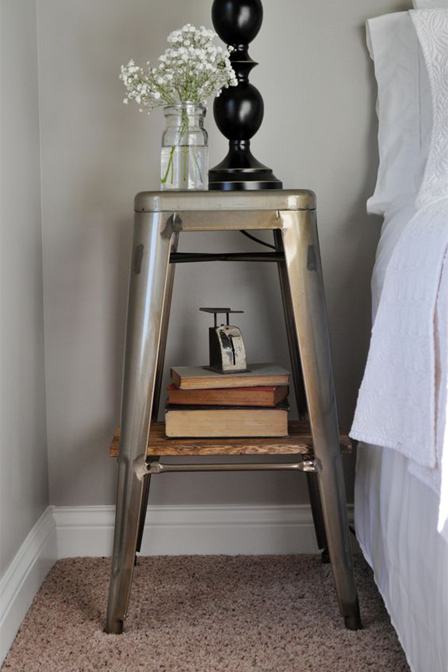 Tabouret 'Montmartre' 68cm - Acier