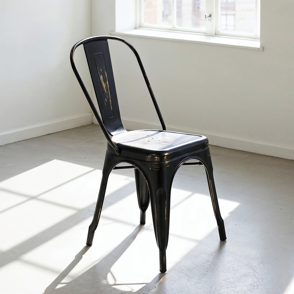 Chaise 'Montmartre' - Vintage noir