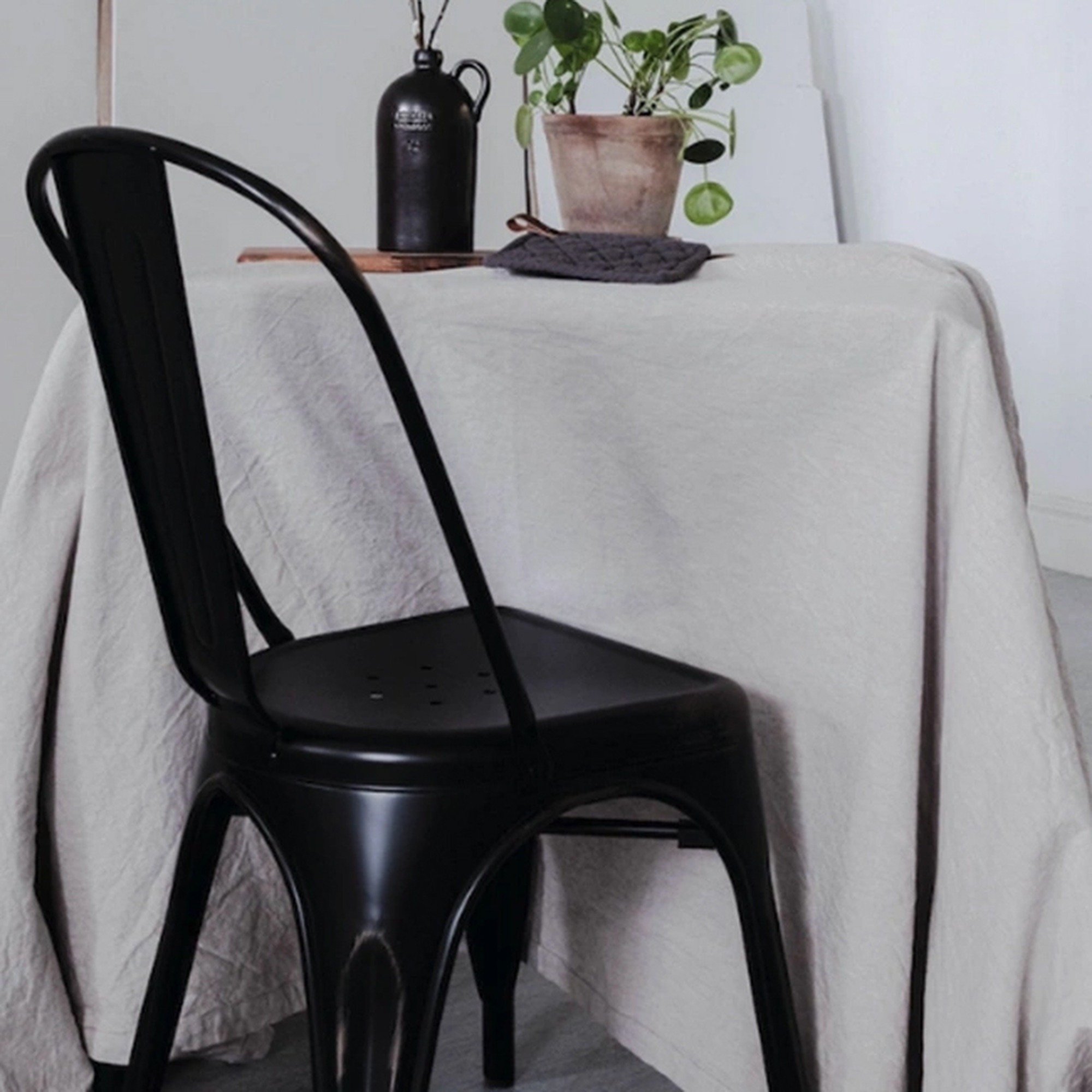 Chaise 'Montmartre' - Vintage noir