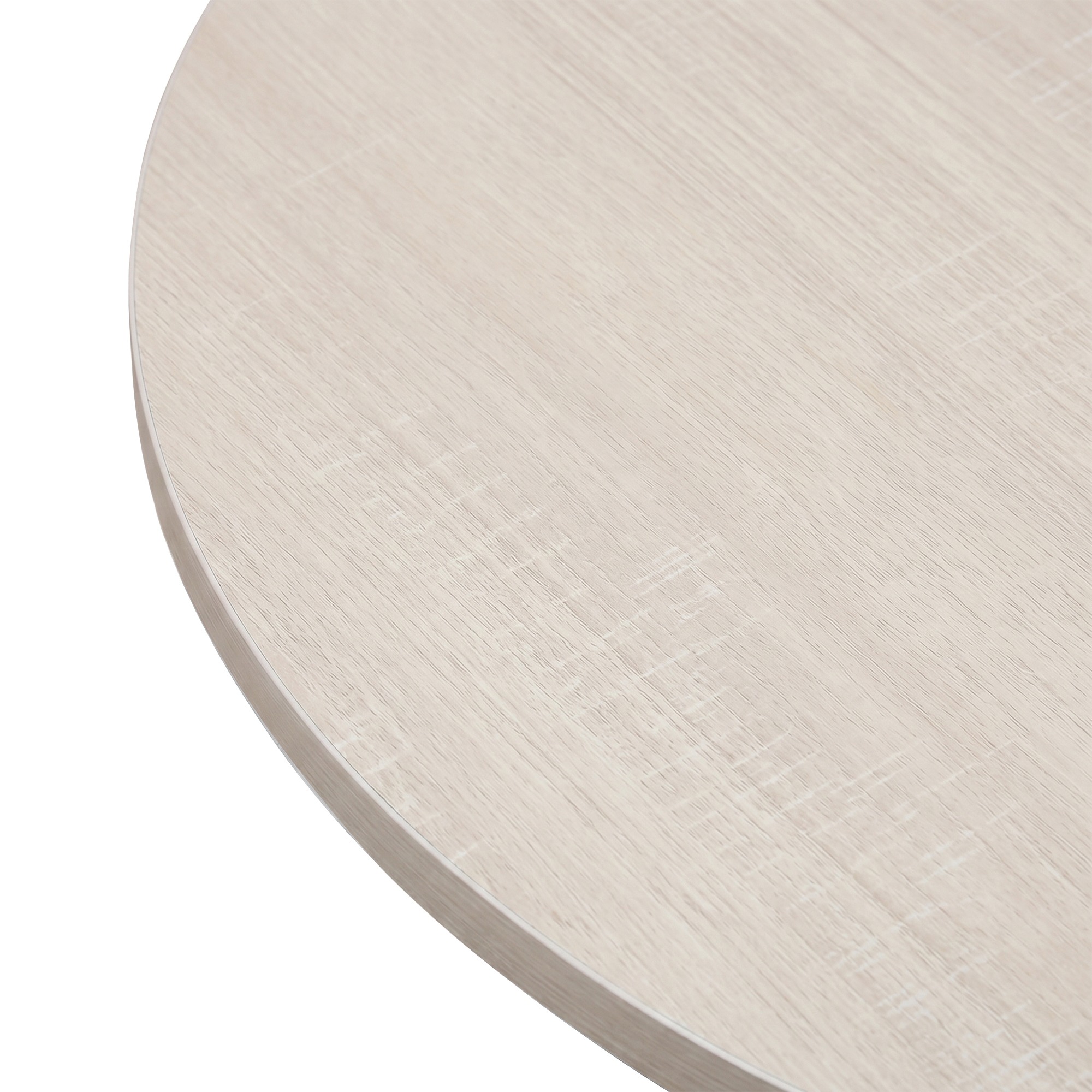Table basse 'Créme' Ronde 55 cm - Pigment blanc