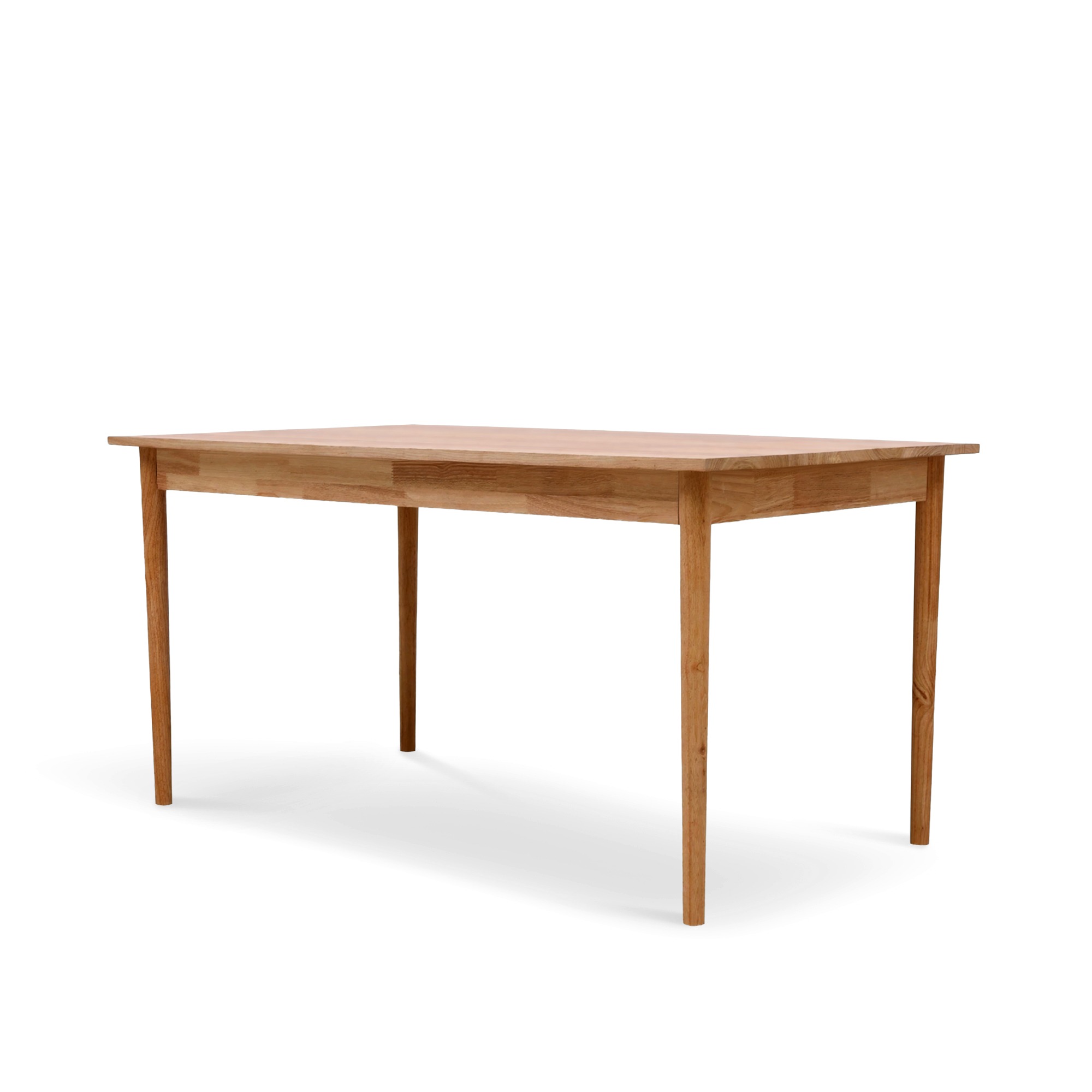 Table à manger 'Fager' 135 cm - Pigment blanc