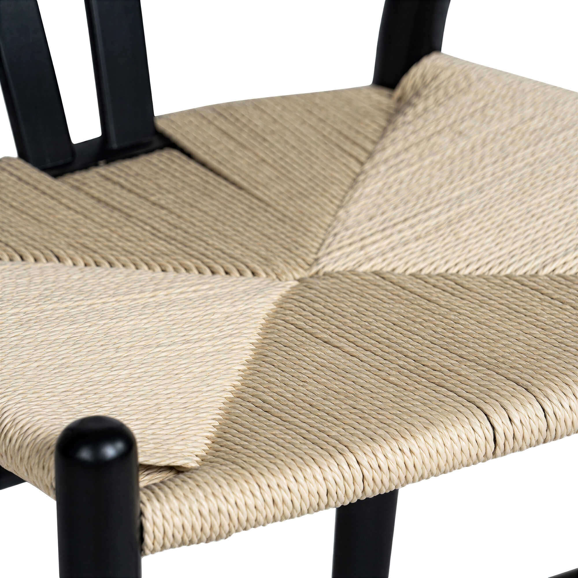 Chaise 'Alta' - Noir/Beige