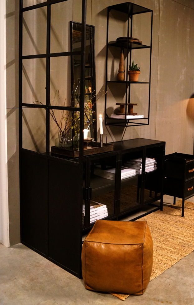 Étagère 'Washington' - Fer noir