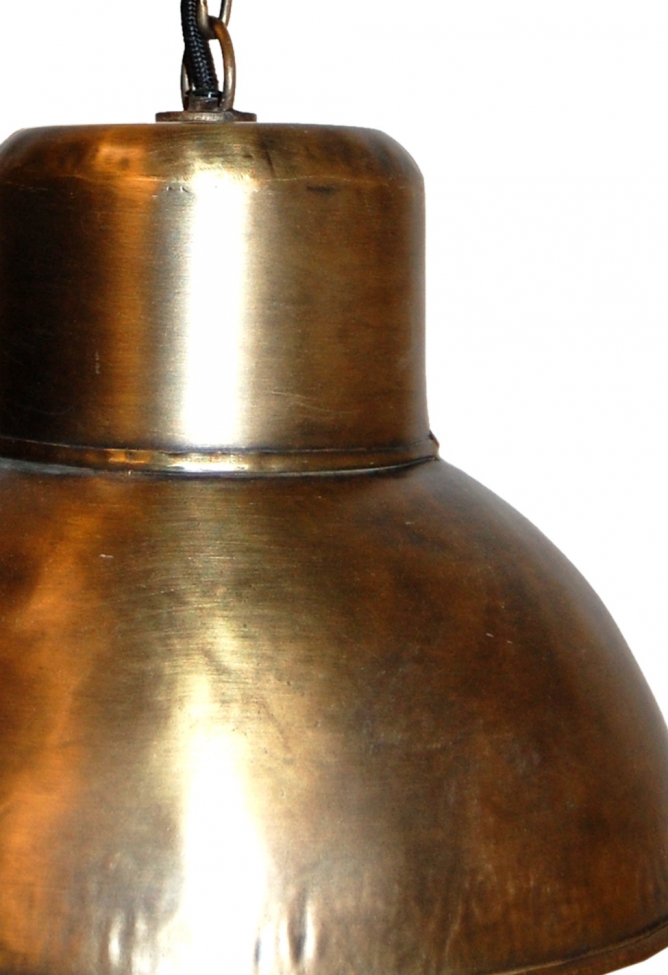 Plafonnier 'Alma' - Laiton patiné