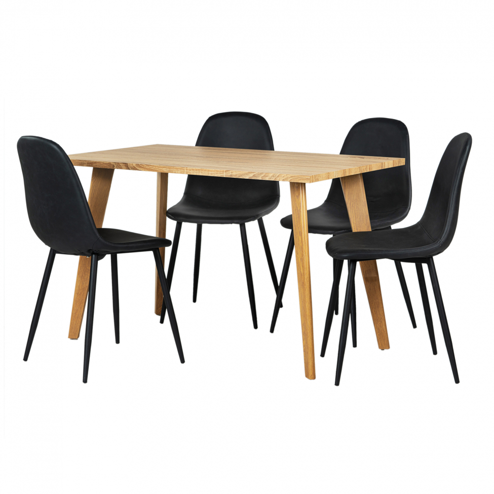 Groupe de repas 'Nordisk Forma' - 1 Table & 4 Chaises