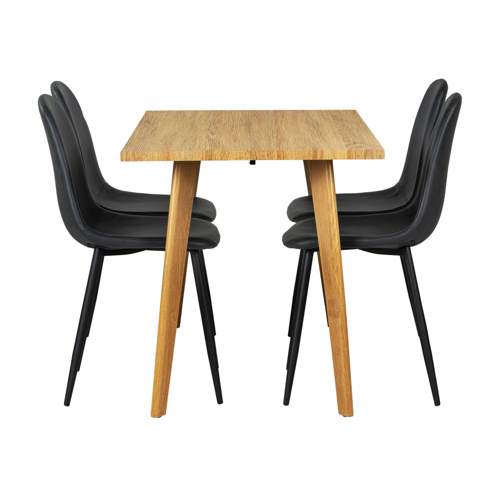 Groupe de repas 'Nordisk Forma' - 1 Table & 4 Chaises